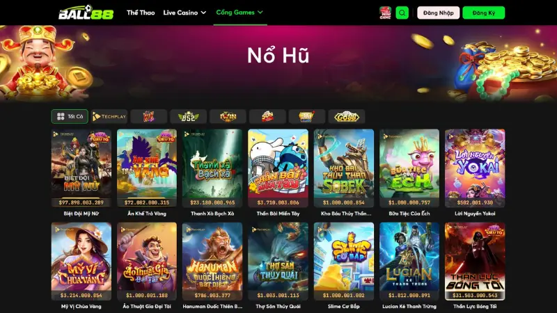 BALL88 🎖️ Trang Chủ BALL88 Chính Thức 7/2026 KM 88K 11 Slot game tại Ball88 thường xuyên được cập nhật phiên bản mới nhằm duy trì sự cạnh tranh